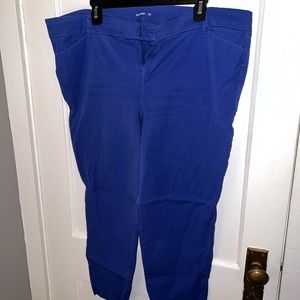 OLD NAVY BLUE PIXIE PANTS